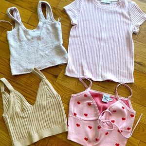 Sweater tank/tee haul 💕